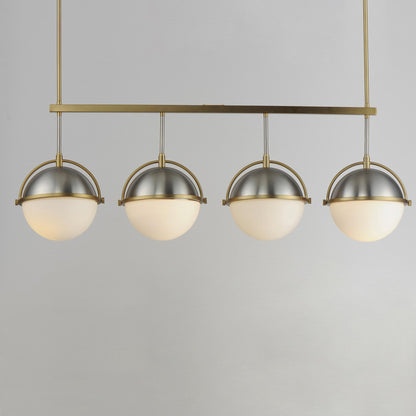Duke Linear Pendant Light in Detail.