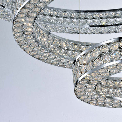Eternity LED Chandelier in Detail.