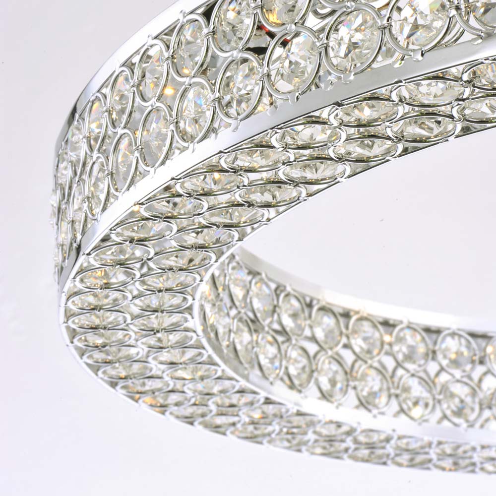 Eternity LED Chandelier in Detail.