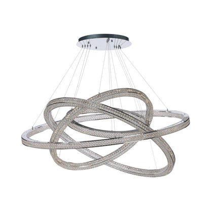 Eternity LED Entry Foyer Pendant Light (4-Light).