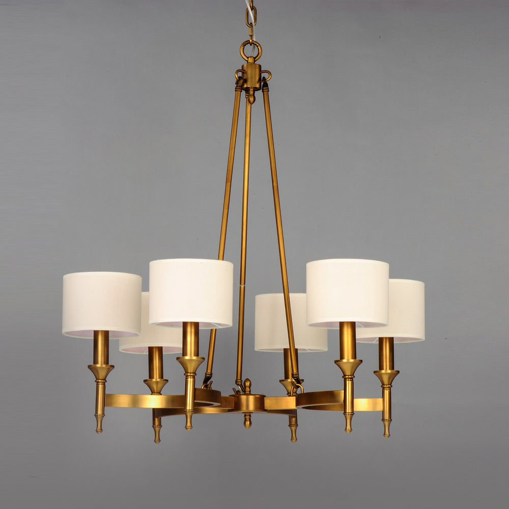 Fairmont Chandelier in Detail.