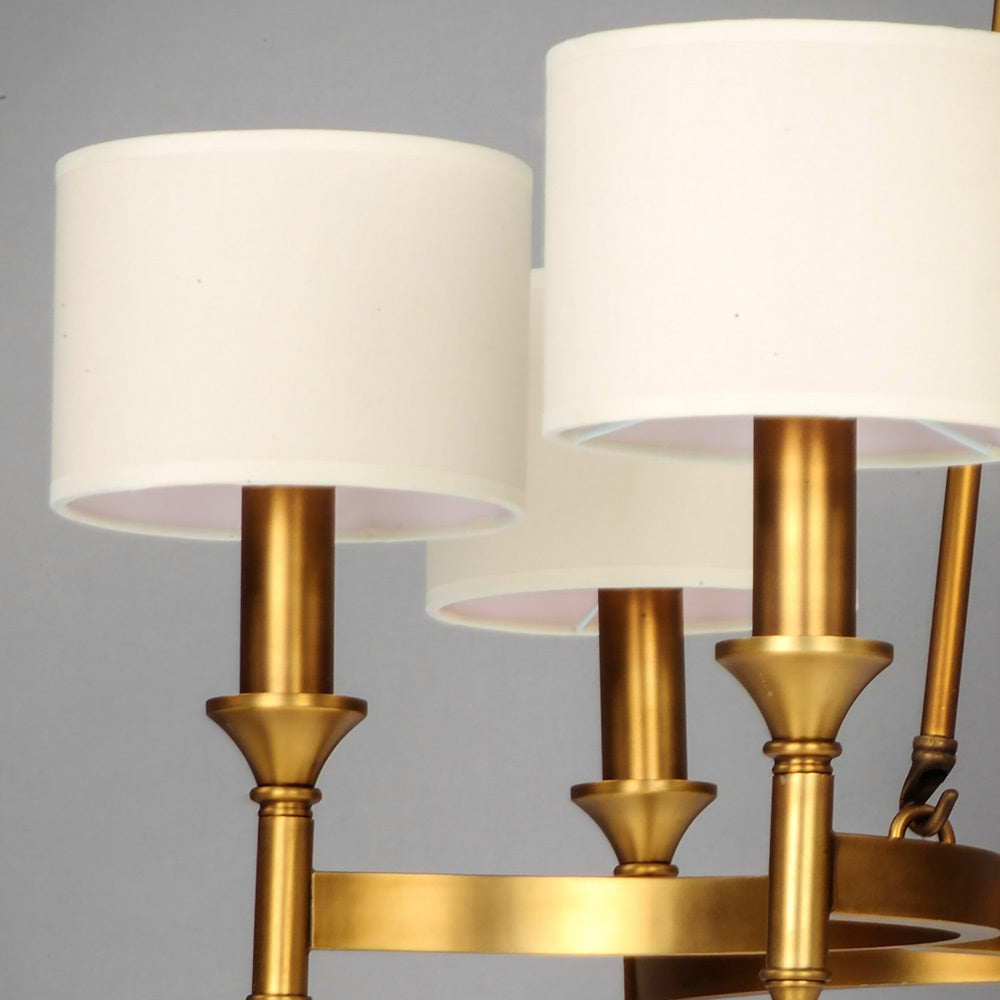 Fairmont Chandelier in Detail.