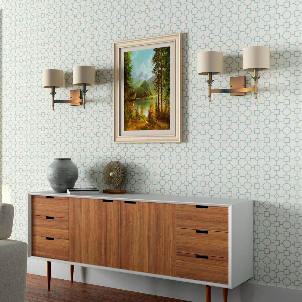 Fairmont Wall Light in living room.