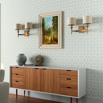 Fairmont Wall Light in living room.