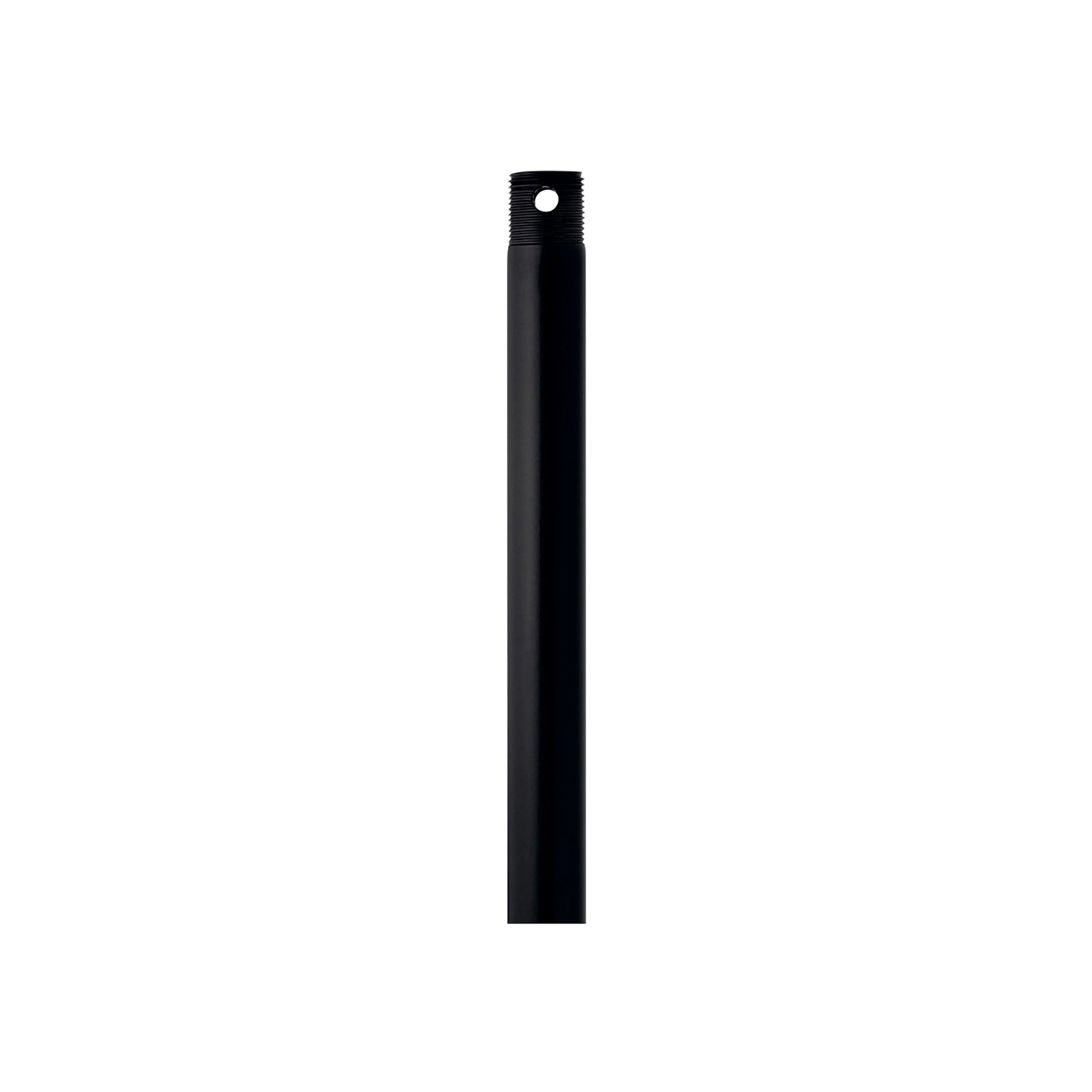 Fandelight Down Rod in Black (8-Inch).