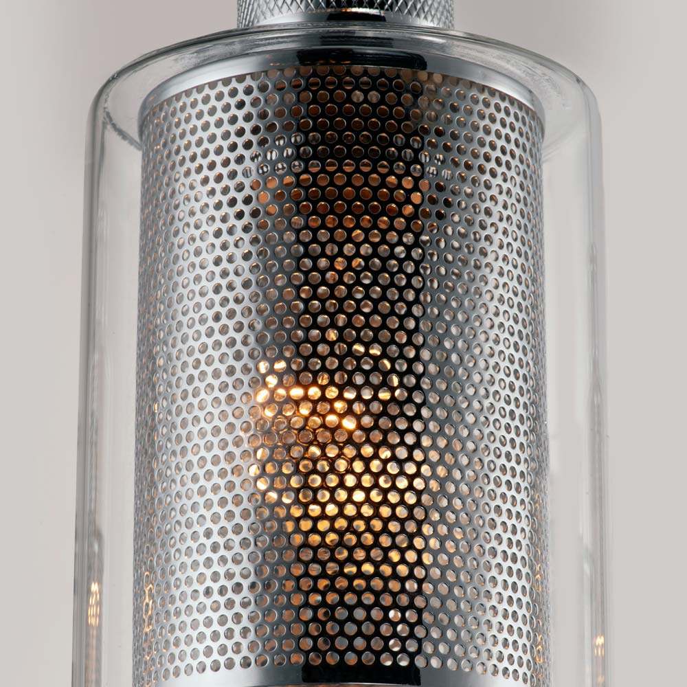 Filigree Bath Vanity Light in Detail.