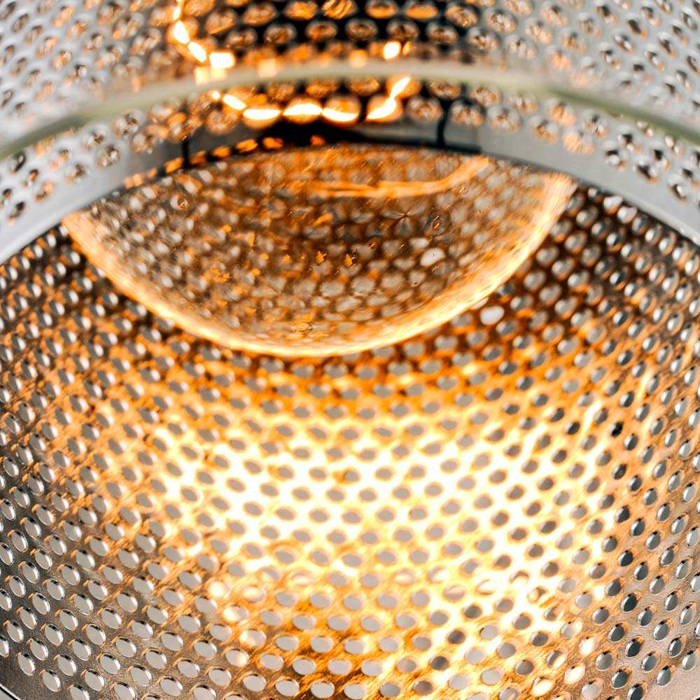 Filigree Bath Vanity Light in Detail.