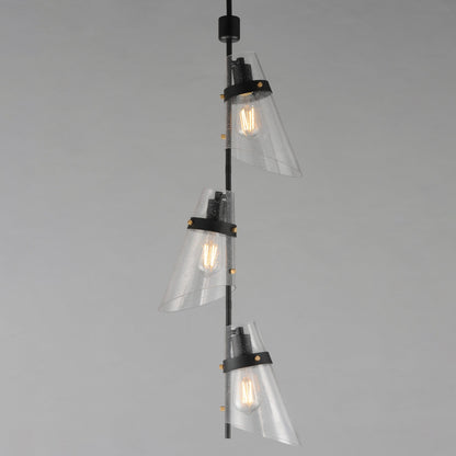 Finch Vertical Pendant Light in Detail.