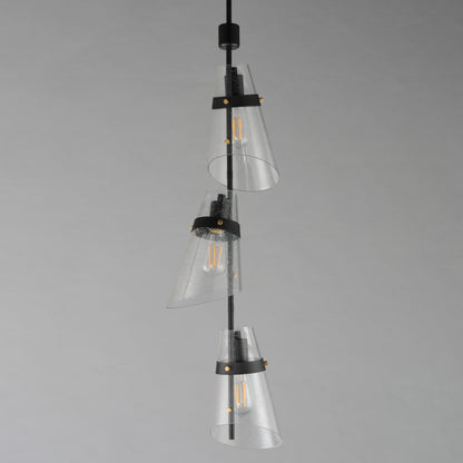 Finch Vertical Pendant Light in Detail.