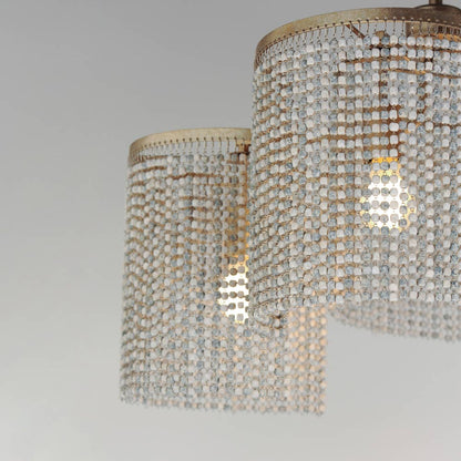 Fontaine Linear Pendant Light in Detail.