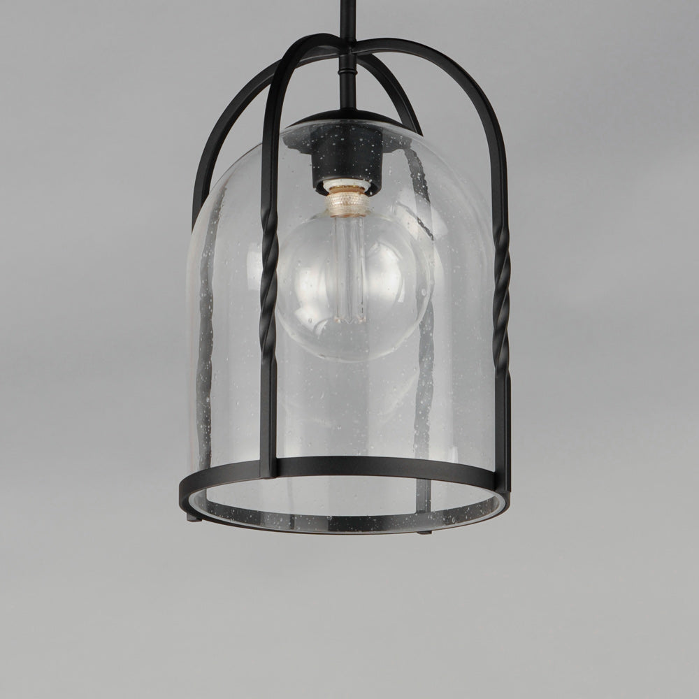 Foundry Outdoor Pendant Light in Detail.