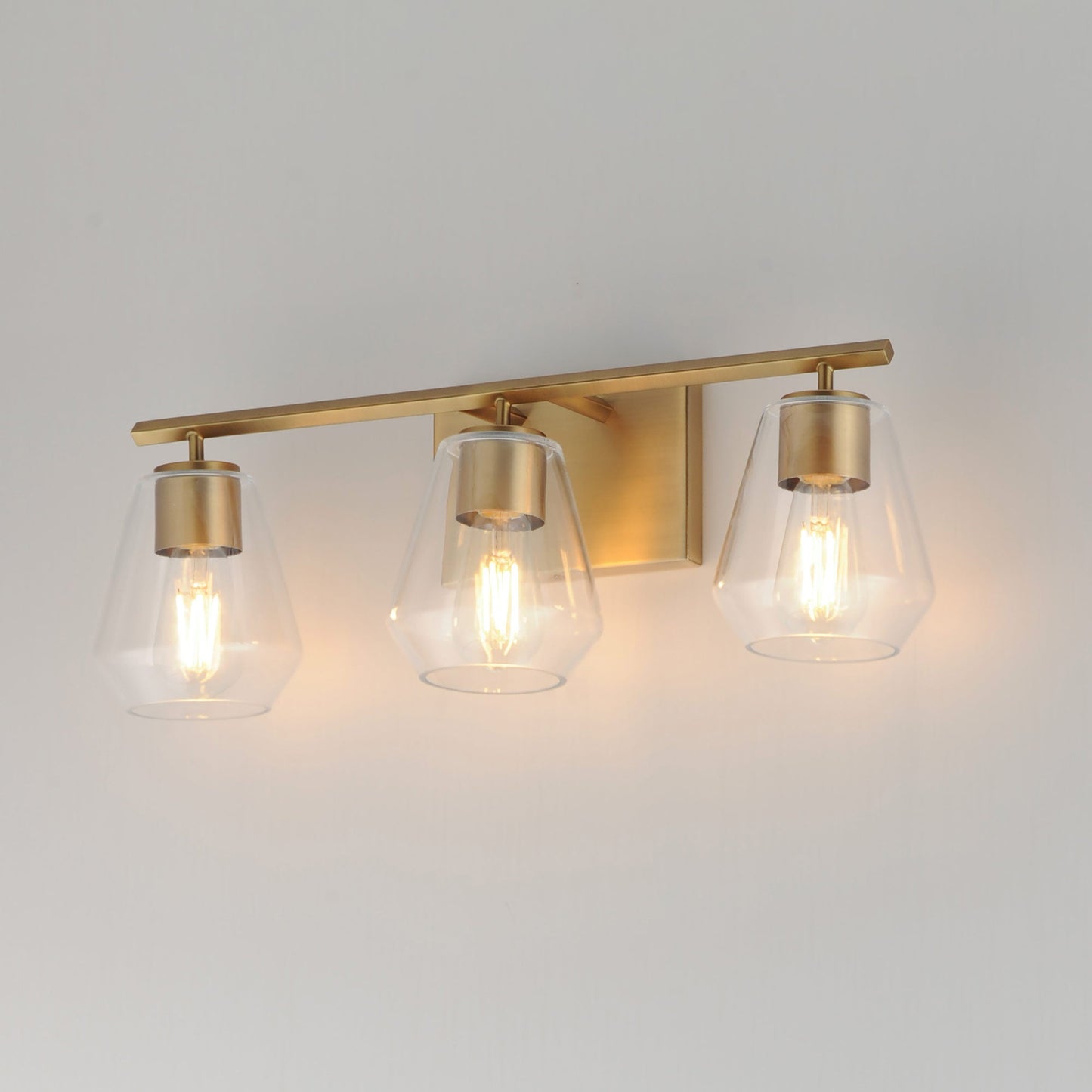 Geode Bath Vanity Light in Detail.