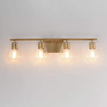 Geode Bath Vanity Light in Detail.