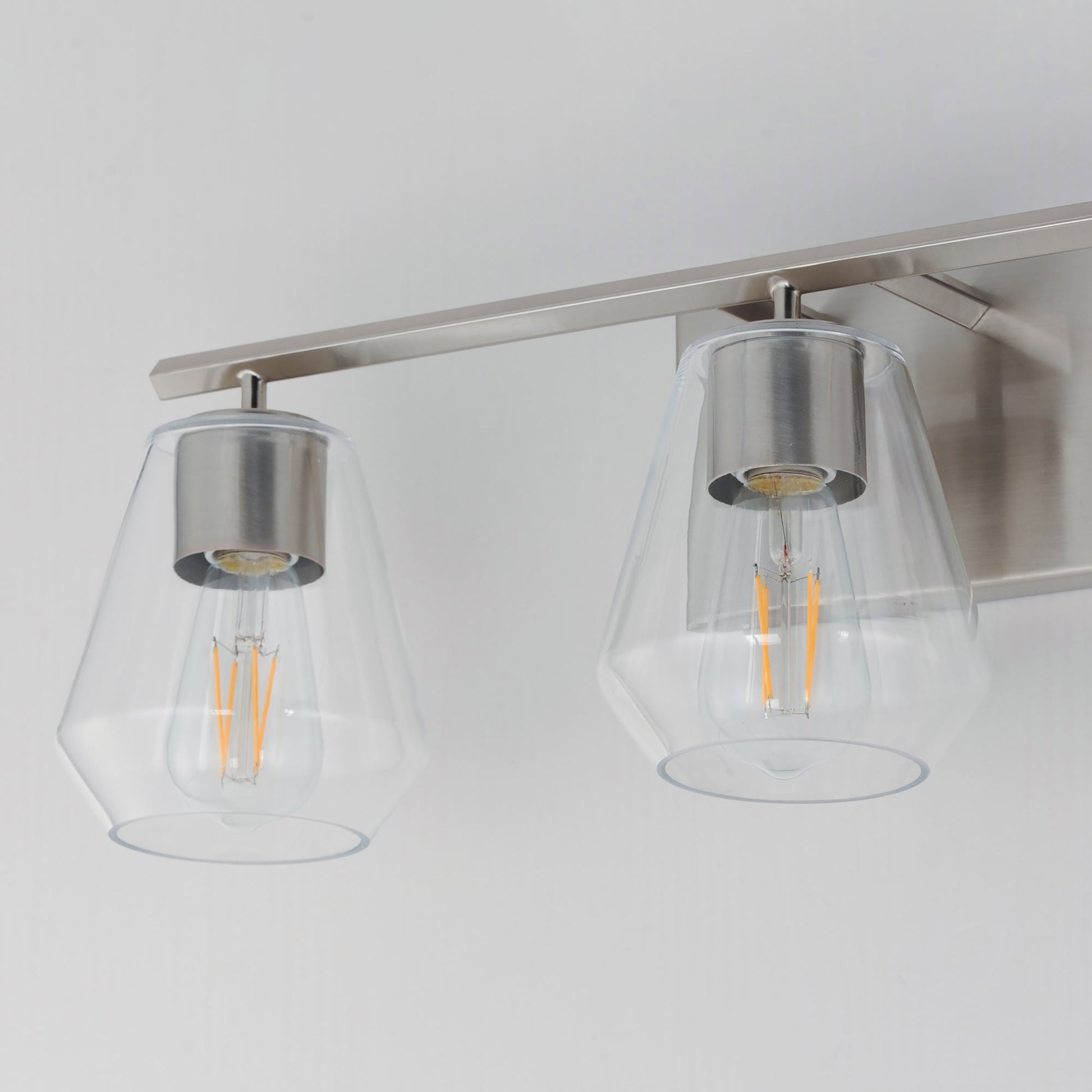 Geode Bath Vanity Light in Detail.