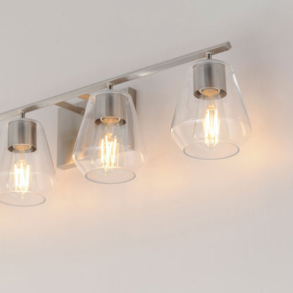 Geode Bath Vanity Light in Detail.