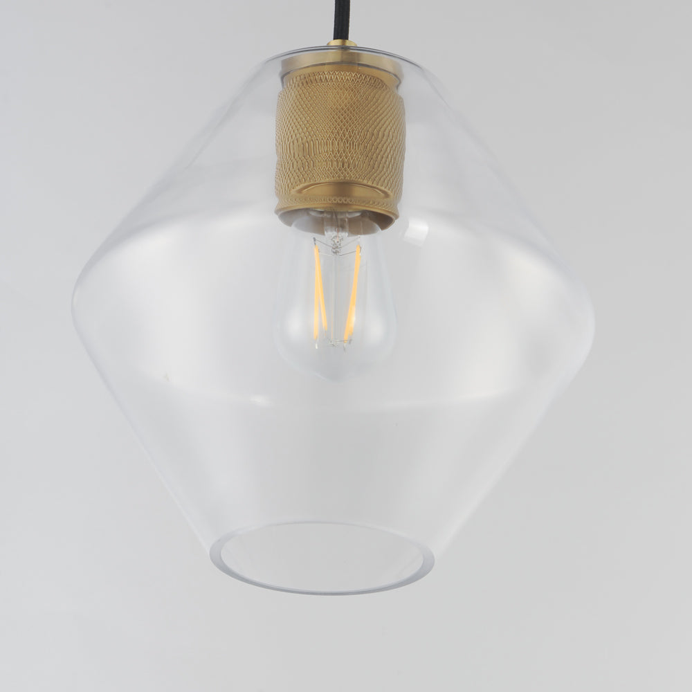 Geode Pendant Light in Detail.