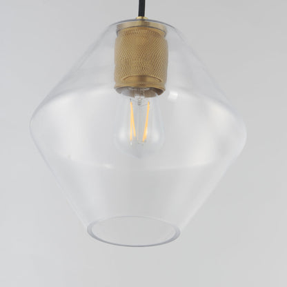 Geode Pendant Light in Detail.