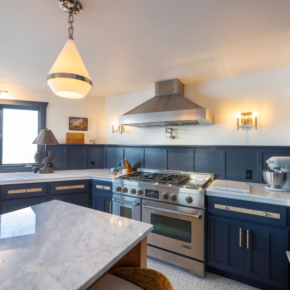 Giza Pendant Light in kitchen.