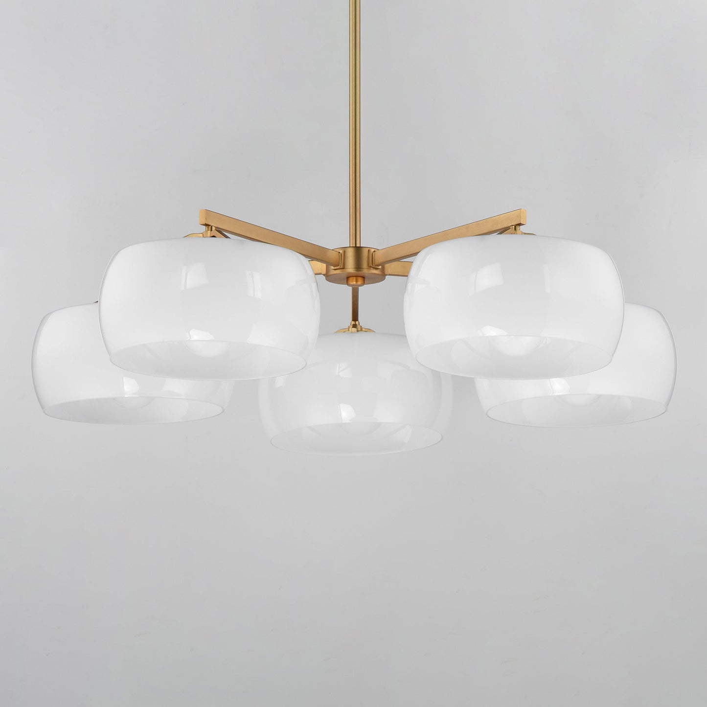 Glazed Chandelier in Detail.