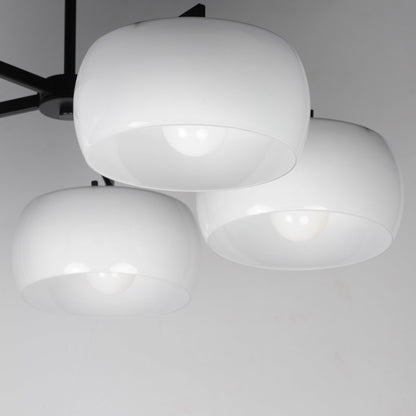 Glazed Chandelier in Detail.