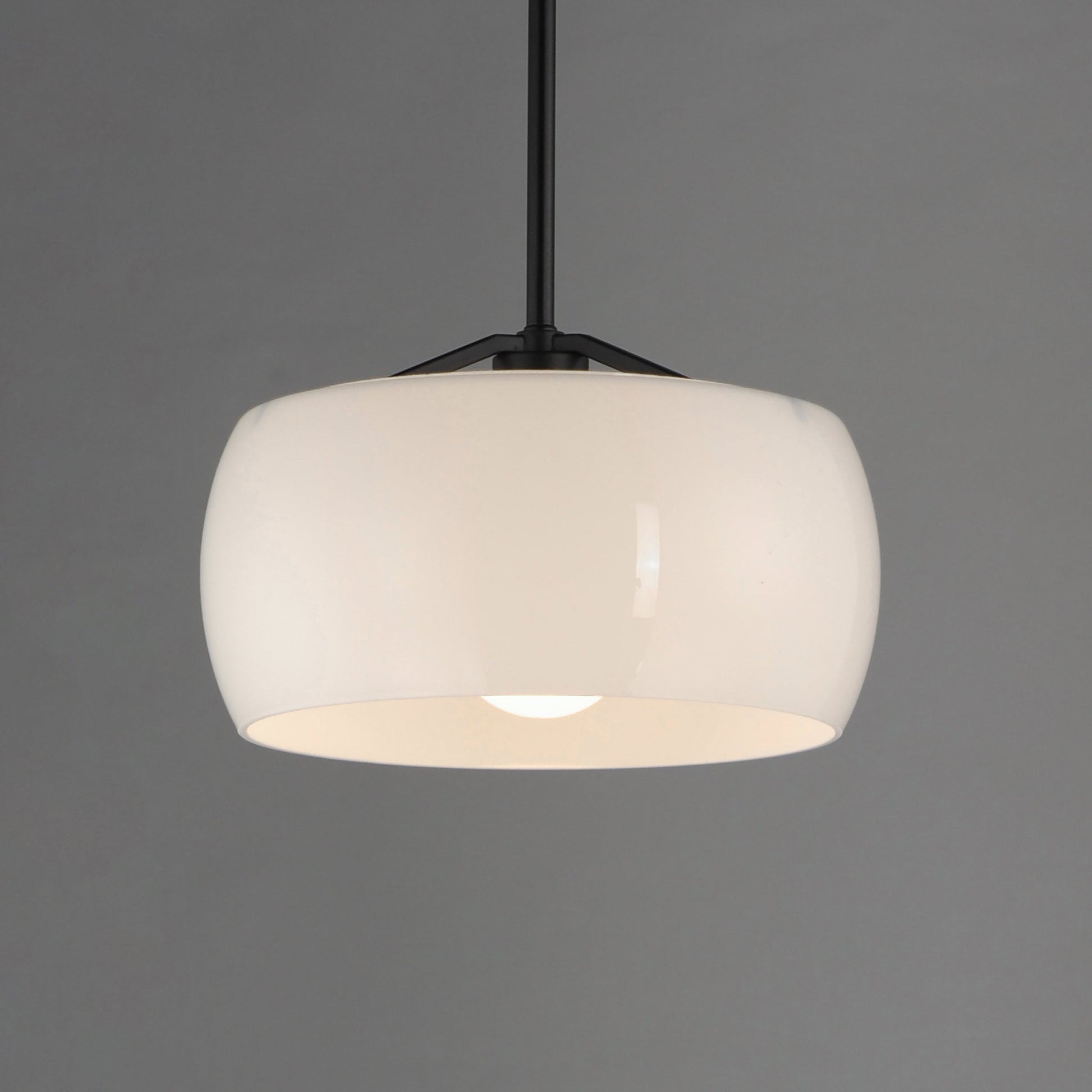 Glazed Pendant Light in Detail.