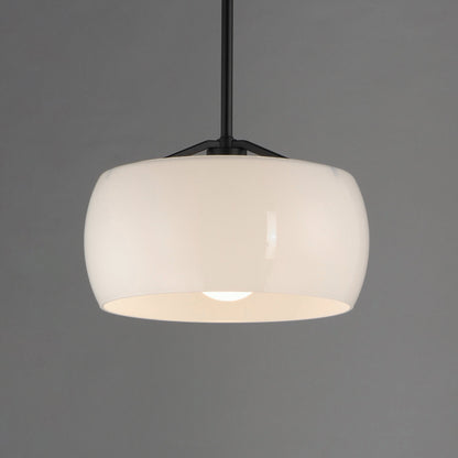 Glazed Pendant Light in Detail.