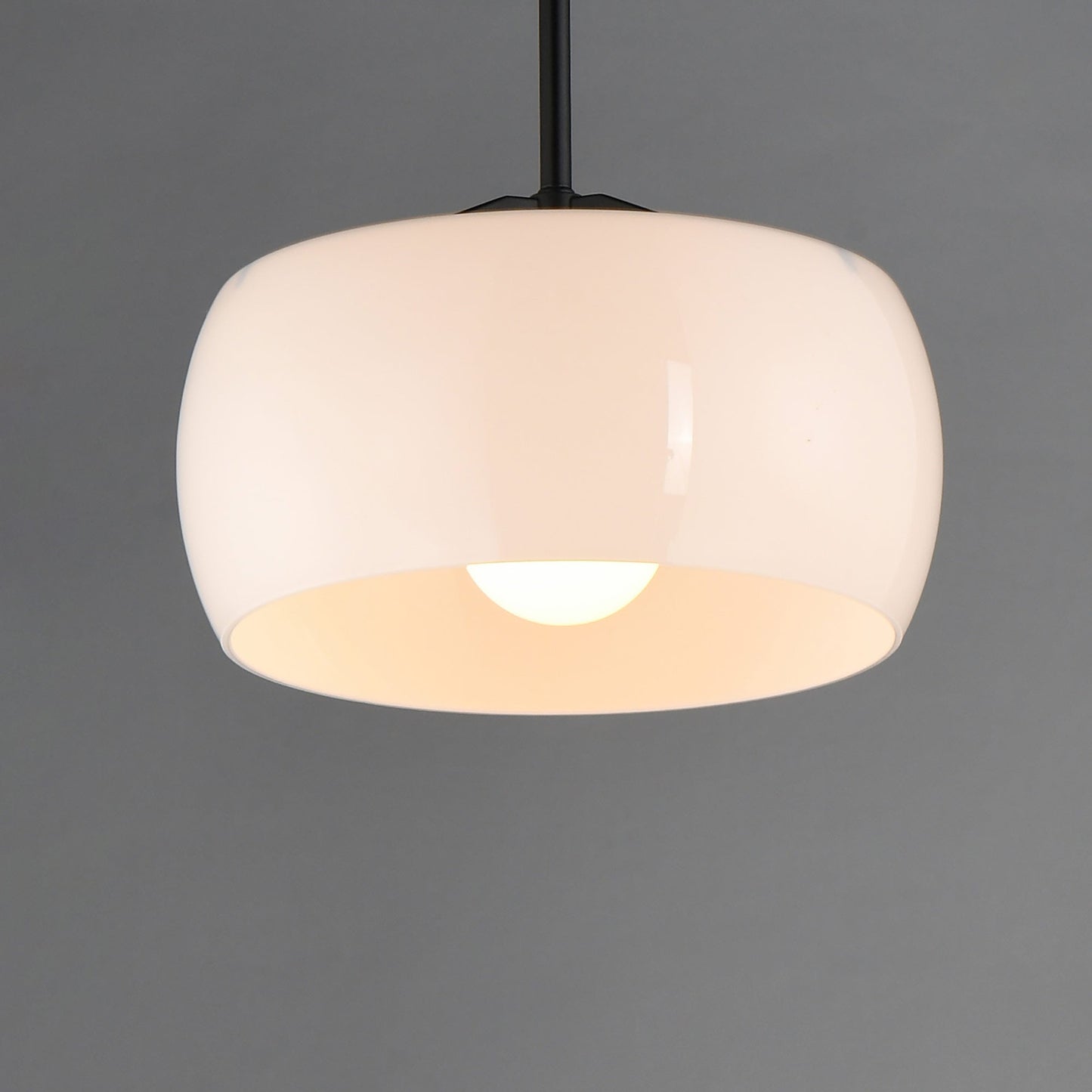 Glazed Pendant Light in Detail.