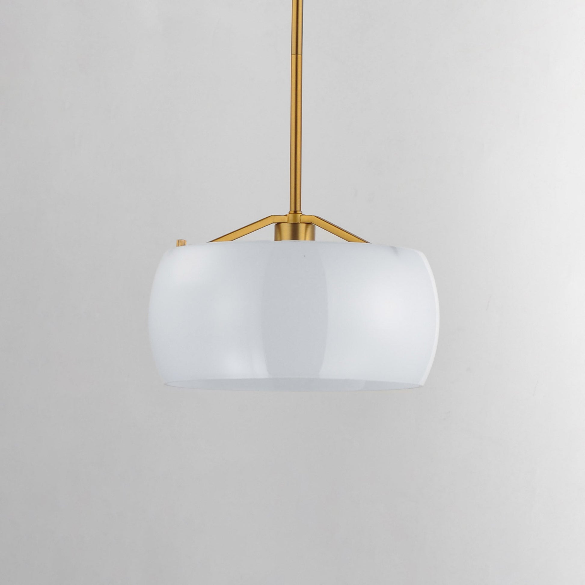Glazed Pendant Light in Detail.