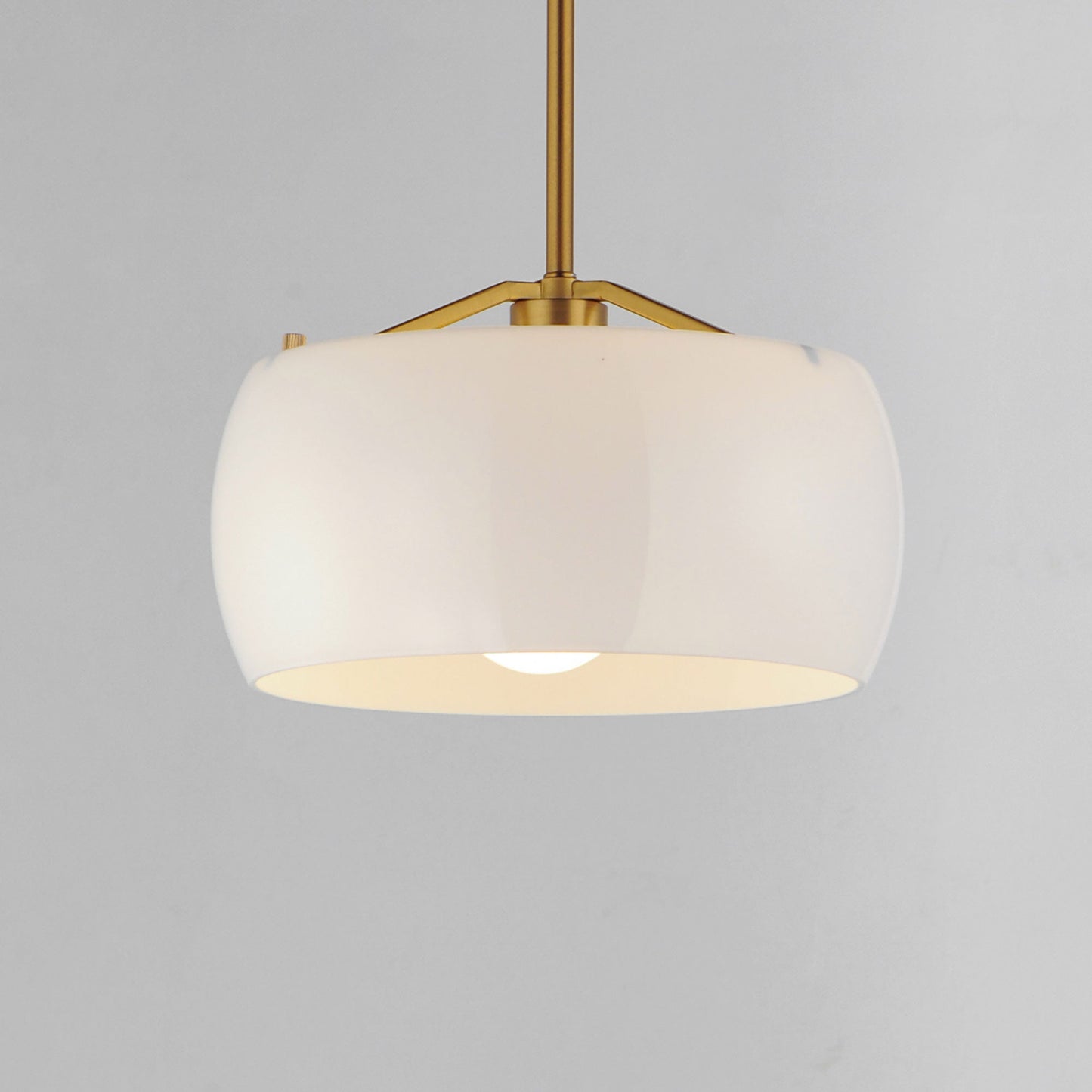 Glazed Pendant Light in Detail.