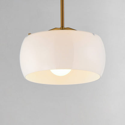Glazed Pendant Light in Detail.