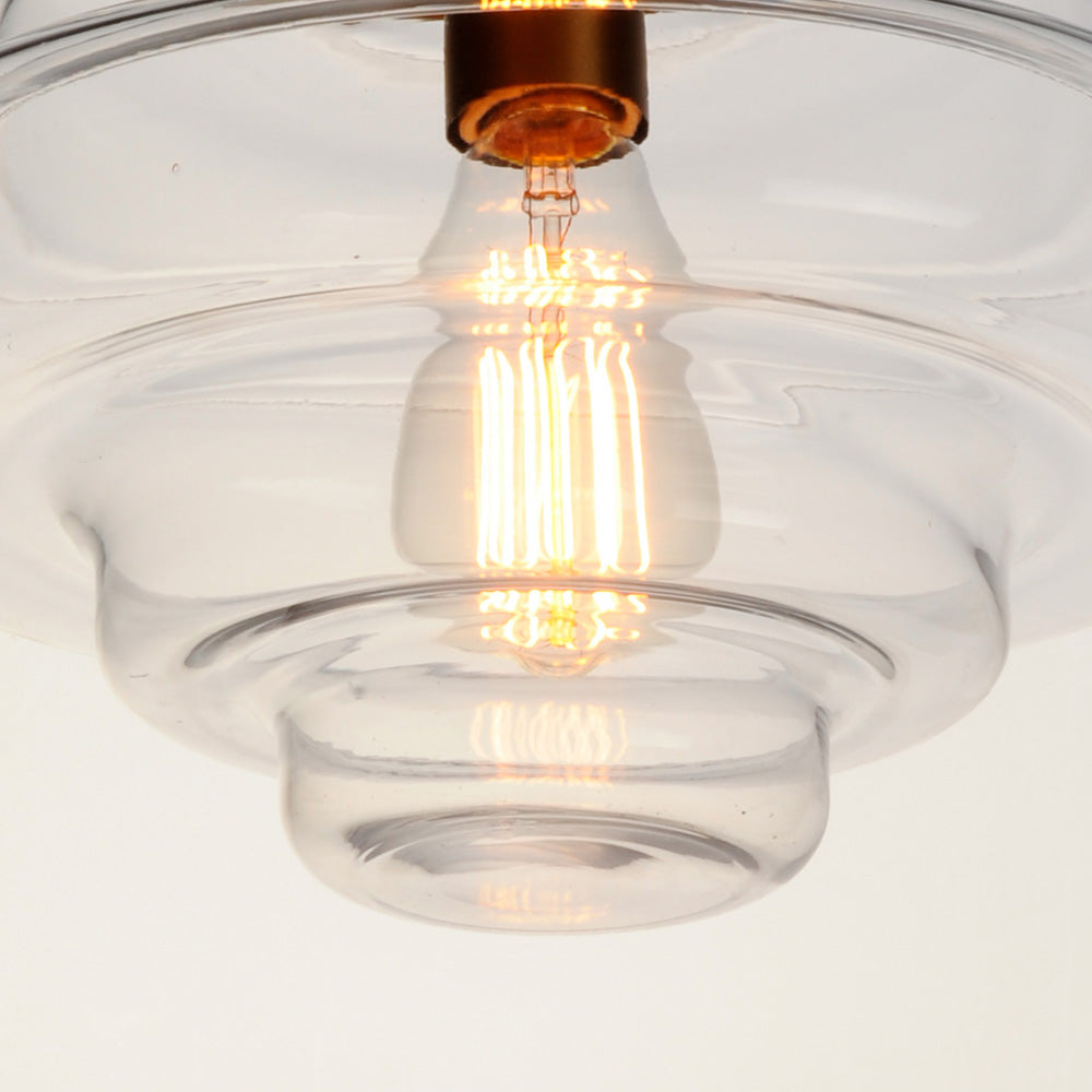 Harbor Flush Mount Ceiling Light in Detail.