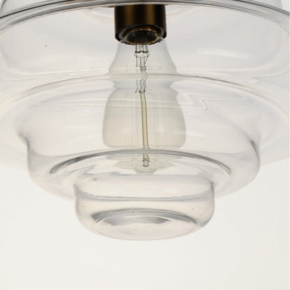 Harbor Flush Mount Ceiling Light in Detail.
