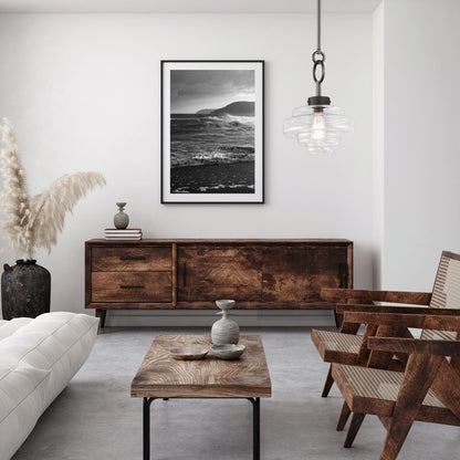 Harbor Pendant Light in living room.