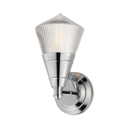 Hargreaves Bath Wall Light in Polished Chrome.