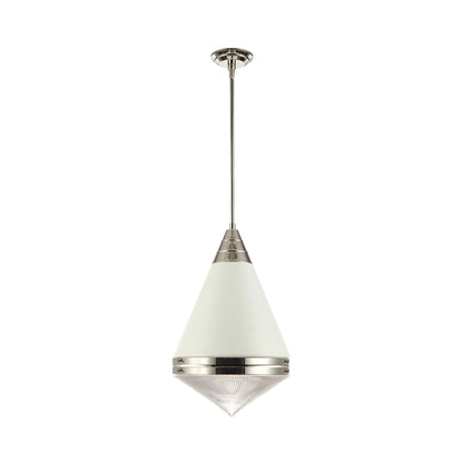 Hargreaves Pendant Light in Polished Nickel (Metal).