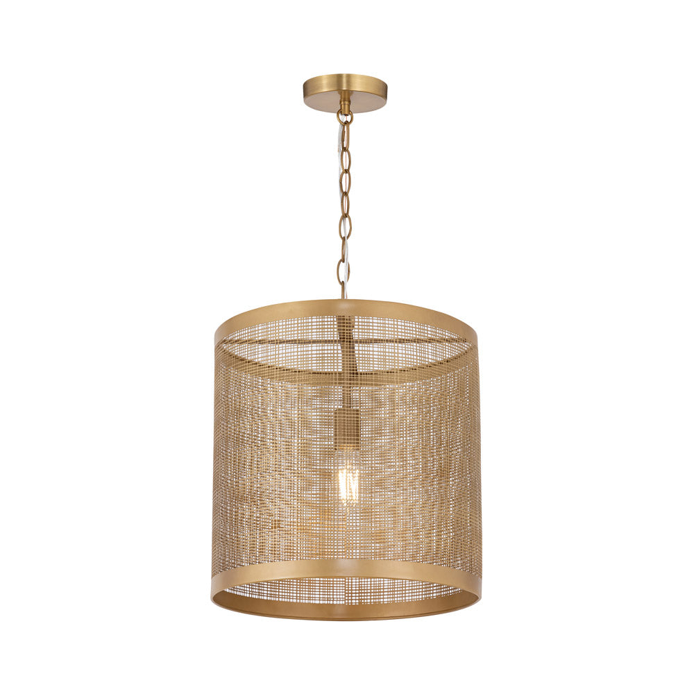 Hatcher Pendant Light in Gold (1-Light).