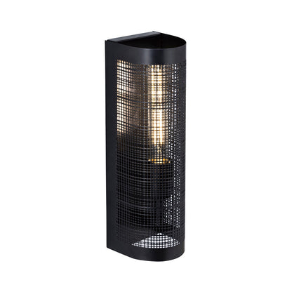Hatcher Wall Light in Black.