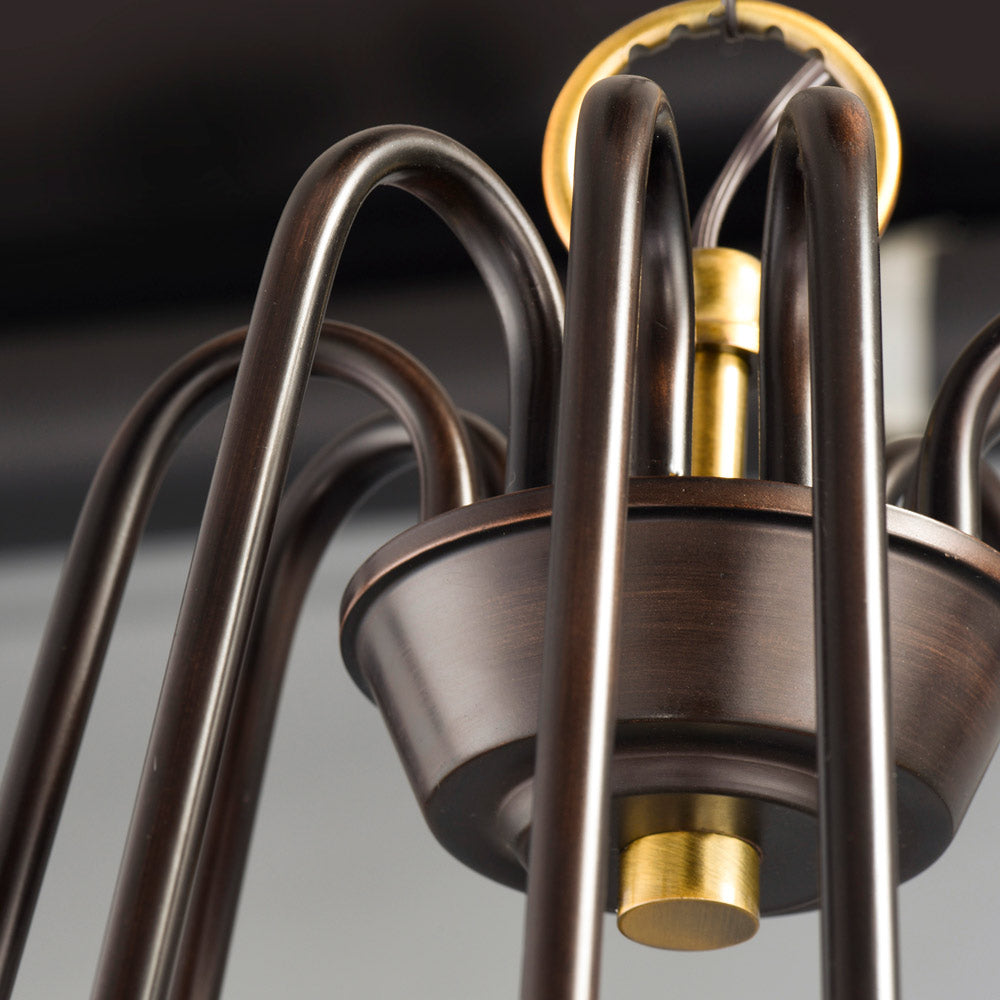 Haven Chandelier in Detail.