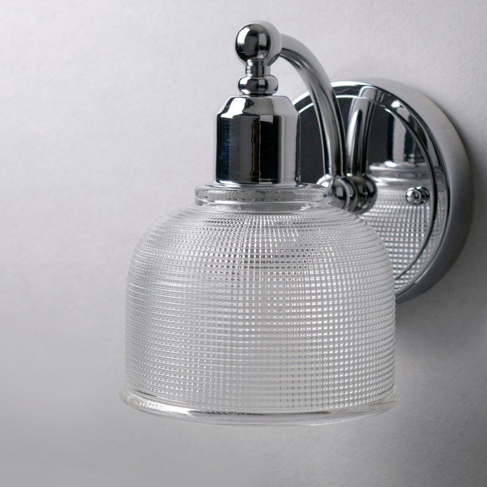 Hollow Bath Wall Light in Detail.