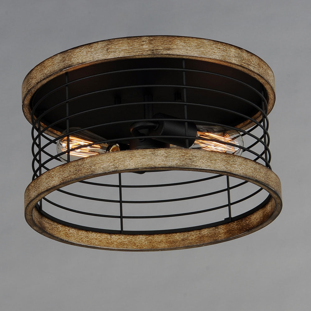 Homestead Semi Flush Mount Ceiling Light in Detail.