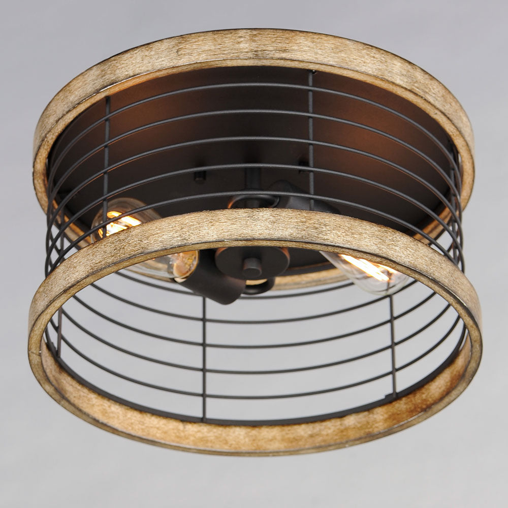 Homestead Semi Flush Mount Ceiling Light in Detail.