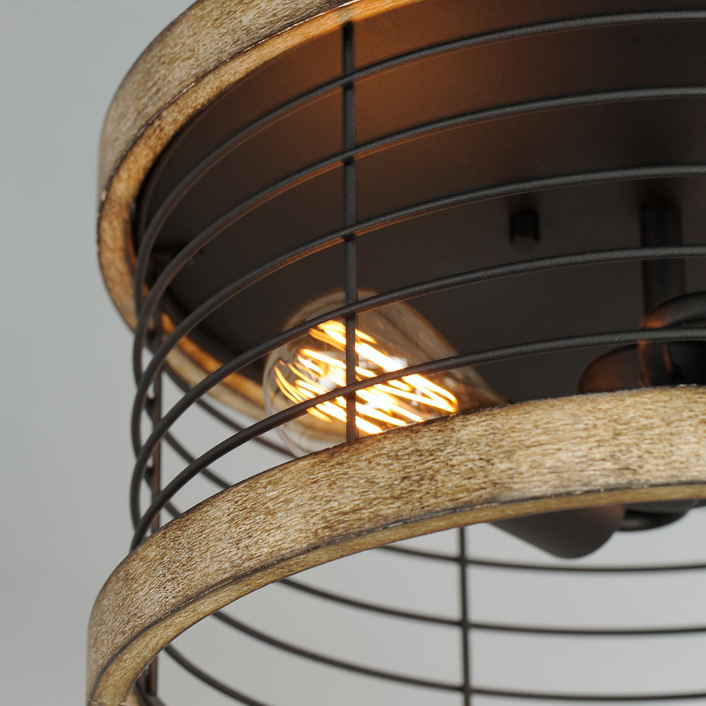 Homestead Semi Flush Mount Ceiling Light in Detail.