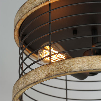 Homestead Semi Flush Mount Ceiling Light in Detail.