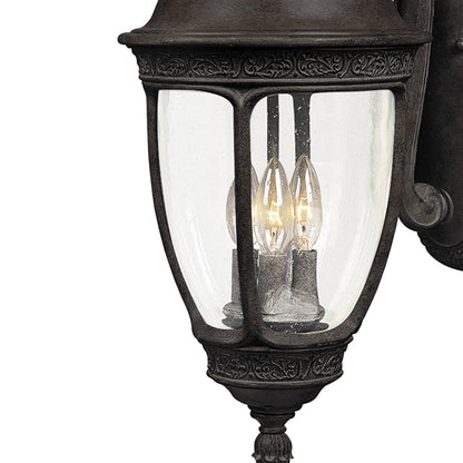 Knob Hill Outdoor Wall Light in Detail.