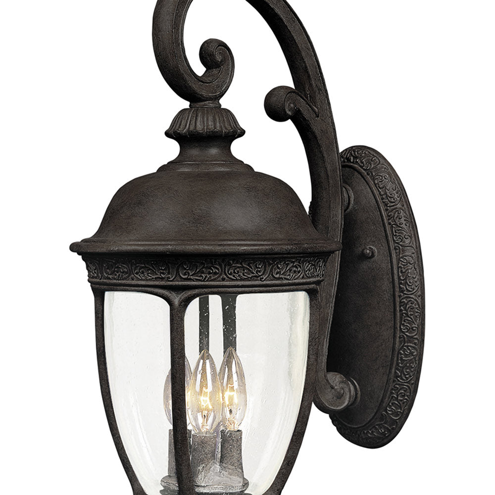 Knob Hill Outdoor Wall Light in Detail.