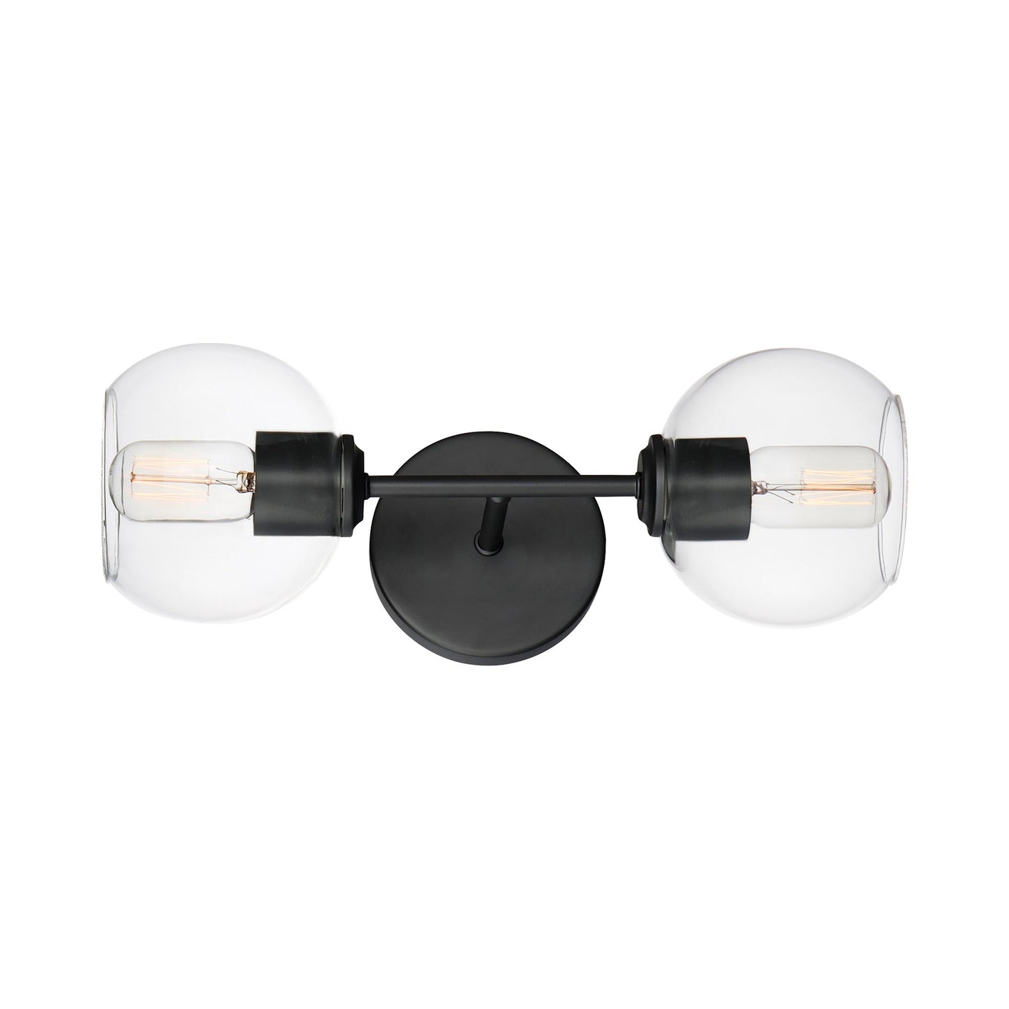 Knox Bath Wall Light in Black.