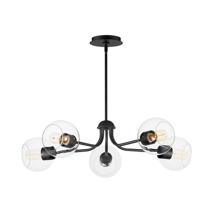 Knox Chandelier in Black.