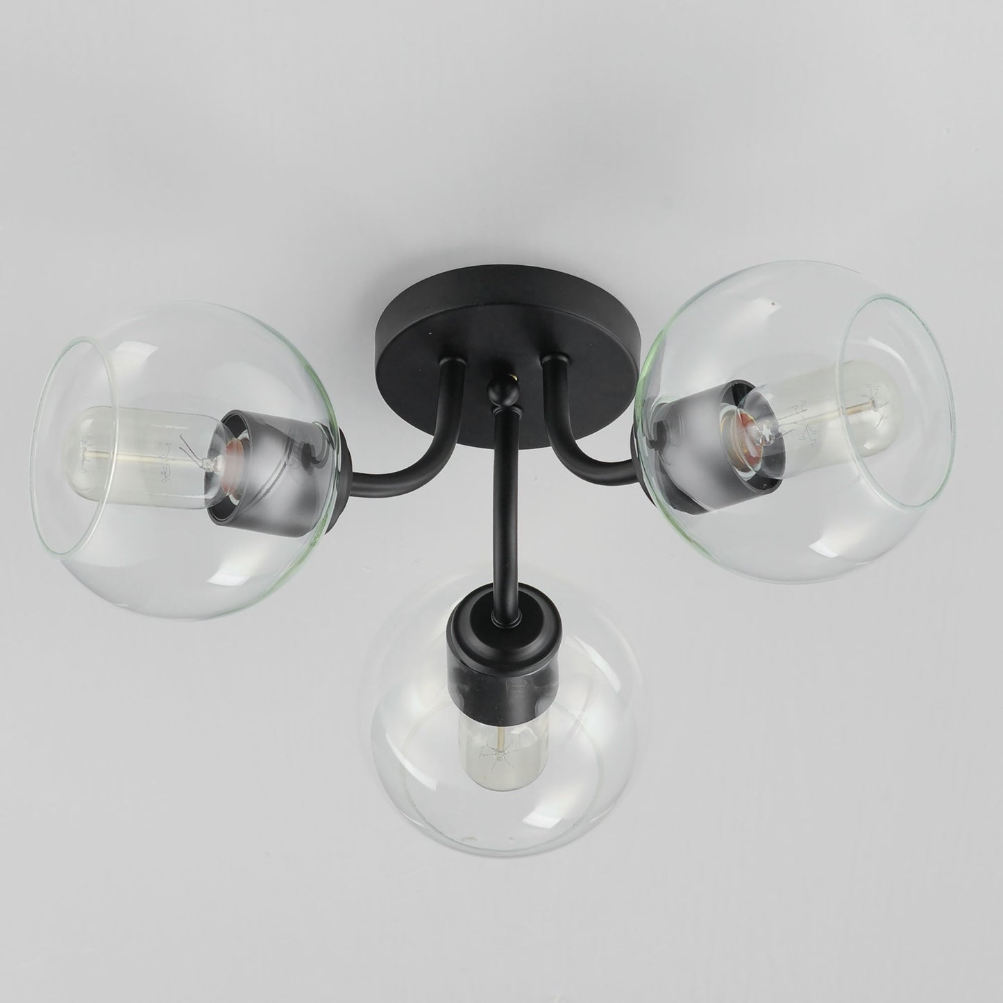 Knox Semi Flush Mount Ceiling Light in Detail.