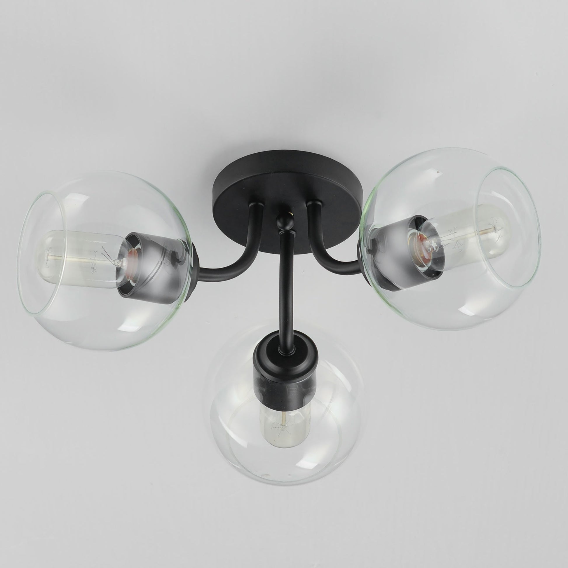 Knox Semi Flush Mount Ceiling Light in Detail.
