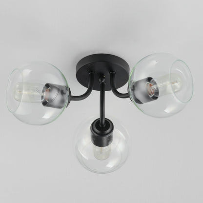 Knox Semi Flush Mount Ceiling Light in Detail.
